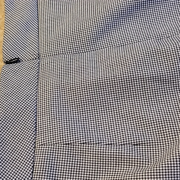 Club Monaco two-tone houndstooth plaid Benellie Skirt, Sz 10 - Picture 11 of 15